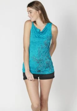 Koroshi Strapper - Top - Aqua Blue -Vendite ESPRIT 8f976b86e0fe4f0d948302c97927e6d5