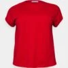 Slub Jersey T-Shirt BasicRed Donna T-shirt E Top AX821D048-G12