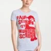 Logoshirt Faul Sein Ist ...T-Shirt Con StampaWeiss-Rot Donna T-shirt E Top S3421D00Y-C11