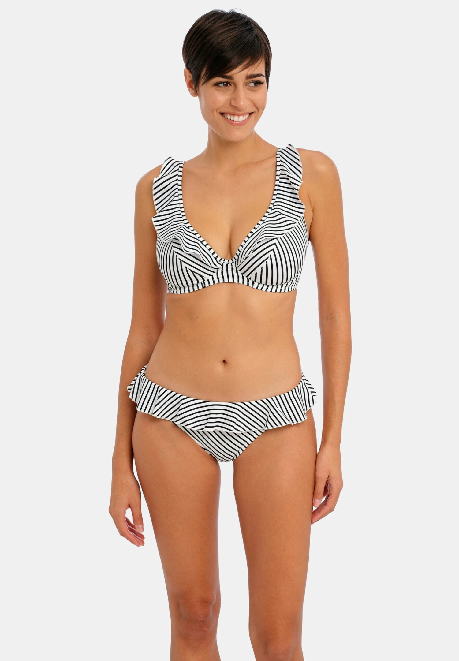 FREYA Jewel CoveBikini Pezzo SopraStripe Black Donna Moda Mare FR981A09E-A11 2 FREYA Jewel CoveBikini Pezzo SopraStripe Black Donna Moda Mare FR981A09E-A11 - immagine 2