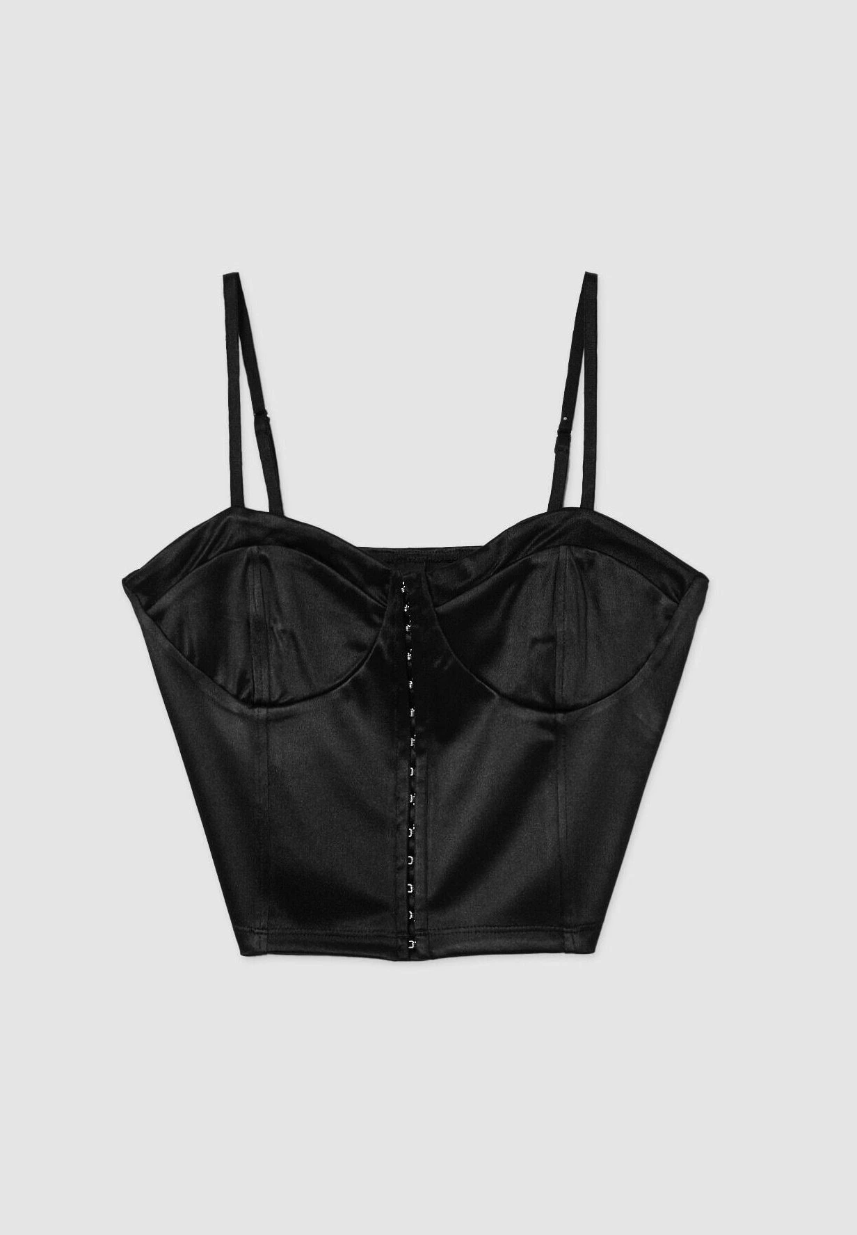 A Corpetto TopNero Donna T-shirt E Top CSM21E030-Q11 5 A Corpetto TopNero Donna T-shirt E Top CSM21E030-Q11 - immagine 5