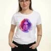 Henry Tiger Stranger Things Eleven Big FaceT-Shirt Con StampaWhite Donna T-shirt E Top H3A21D36H-A11
