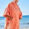 Next Towelling Changing PonchoAccessorio Da SpiaggiaCoral Pink Donna Moda Mare NX321C3AN-J11