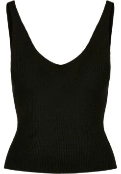 URBAN CLASSICS Ladies Rib Knit Top - Top - Black -Vendite ESPRIT 9c337ea5da754ae38ac3f1296486179e