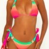 Club Tropicana Tie Side BrazilianBikini Pezzo SottoWatermelon Martini Donna Moda Mare MGN81I047-L11