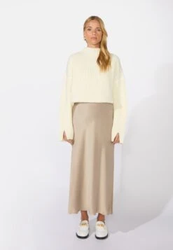 BiasGonna LungaBeige Donna Gonne R1M21B016-B11