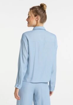 Dreimaster CamiciaHellblau Donna Camicie E Bluse 4DR21E03W-K12 -Vendite ESPRIT a82fa465035445359cc48faf90abc352