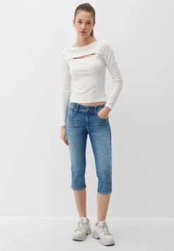 QS By S.Oliver Bermuda Stretch - Shorts Di Jeans - Blau