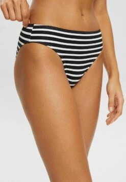 ESPRIT Mit Streifenmuster - Bikini Pezzo Sotto - Black