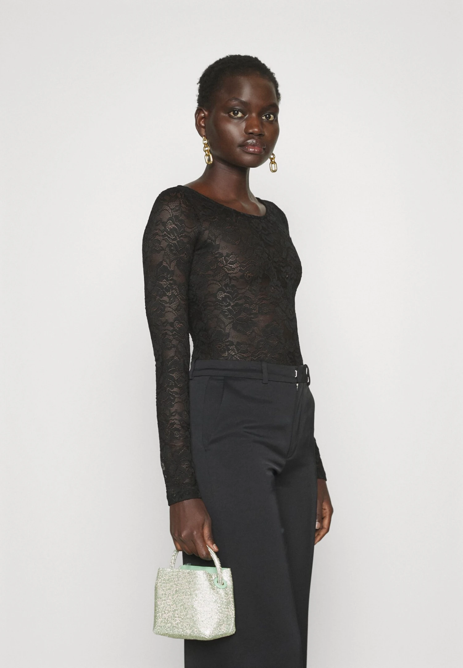 Hugo NulippaT-Shirt Con StampaBlack Donna T-shirt E Top HU721D0CB-Q11 4 Hugo NulippaT-Shirt Con StampaBlack Donna T-shirt E Top HU721D0CB-Q11 - immagine 4