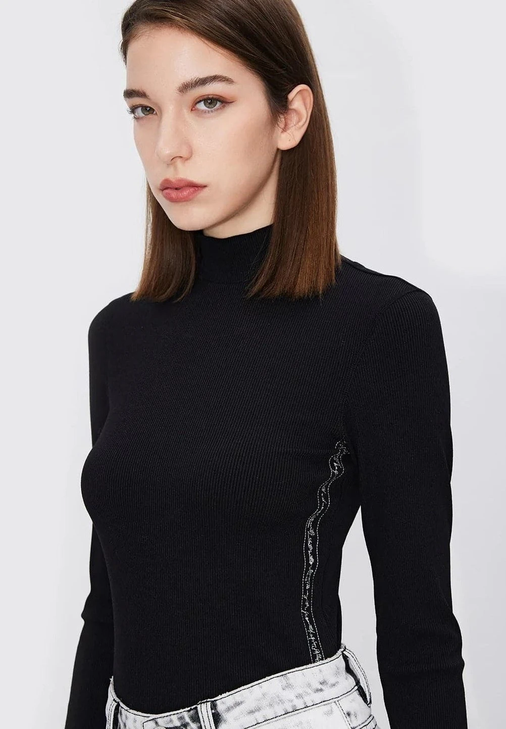 MISS SIXTY Maglietta A Manica LungaNero Donna T-shirt E Top MI321D048-Q11 3 MISS SIXTY Maglietta A Manica LungaNero Donna T-shirt E Top MI321D048-Q11 - immagine 3