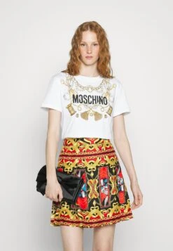MOSCHINO All Over SartorialT-Shirt Con StampaWhite Donna T-shirt E Top 6MO21D062-A11 -Vendite ESPRIT b4f4044241ce41e88d1b1f9956dcba4c