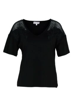 Ts Mc Col V Détail TransparenceT-Shirt Con StampaBlack Donna Camicie E Bluse C5E21D0DN-Q11 -Vendite ESPRIT b78e7b3816f5419a88af82051c5e9a19