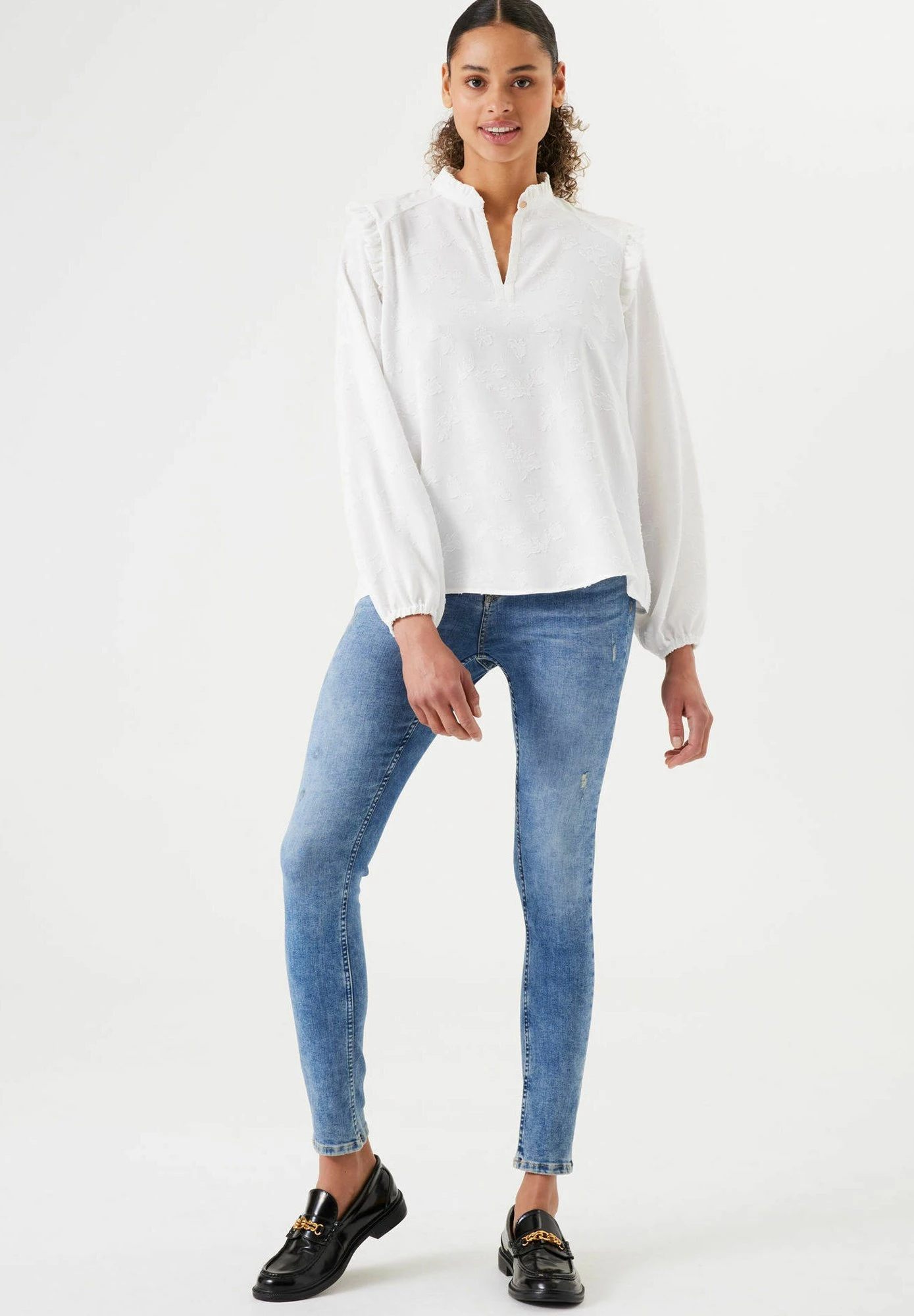 Garcia CamicettaOff White Donna Camicie E Bluse G1221E07S-A11 2 Garcia CamicettaOff White Donna Camicie E Bluse G1221E07S-A11 - immagine 2