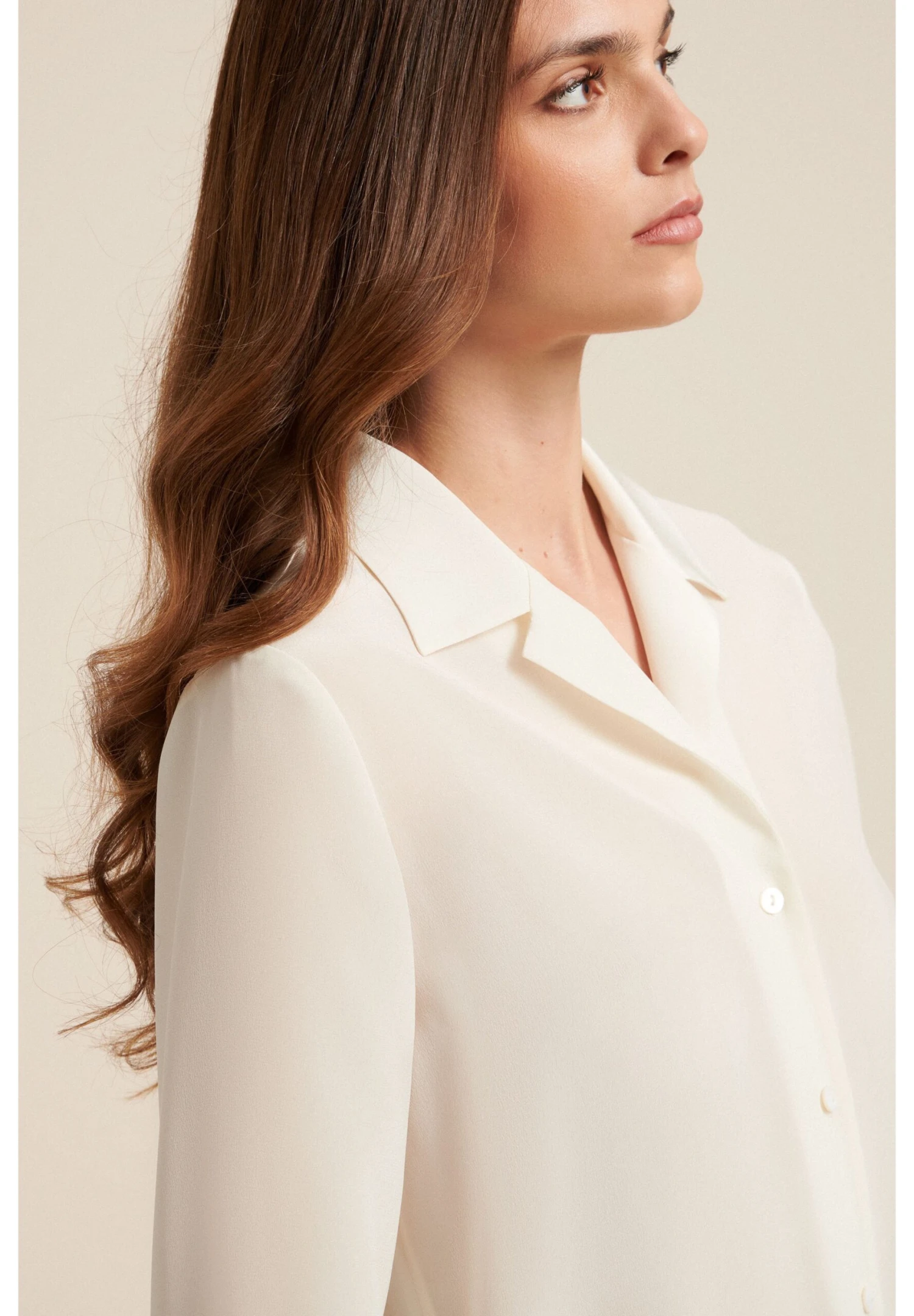 LUISA SPAGNOLI BondCamiciaOff White Donna Camicie E Bluse LUQ21E02A-A11 3 LUISA SPAGNOLI BondCamiciaOff White Donna Camicie E Bluse LUQ21E02A-A11 - immagine 3