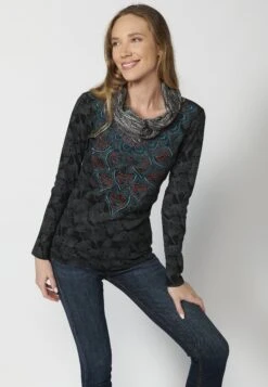 Koroshi Long Sleeve Turtleneck - Camicetta - Black -Vendite ESPRIT c78e3b24187a47e6b3b10676cdf12d44