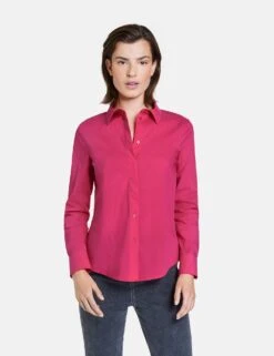 Taifun Langarm KlassischeCamiciaLuminous Pink Donna Camicie E Bluse TA021E0DA-J11