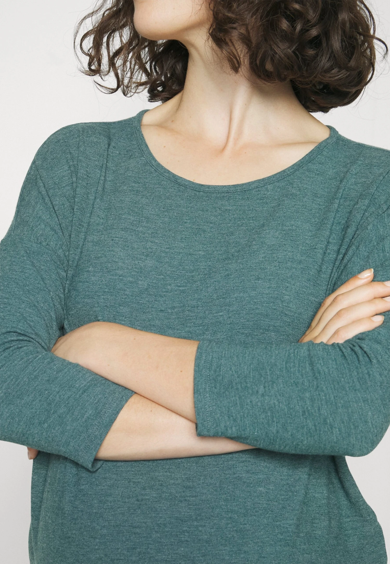 ONLY MATERNITY Olmglamour 3/4Maglietta A Manica LungaDeep Teal Donna T-shirt E Top ON329G00A-M13 6 ONLY MATERNITY Olmglamour 3/4Maglietta A Manica LungaDeep Teal Donna T-shirt E Top ON329G00A-M13 - immagine 6