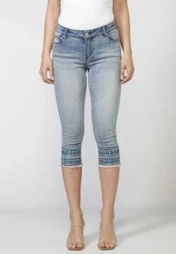 Koroshi PirataShorts Di JeansAzul Donna Shorts KOL21S00T-K11