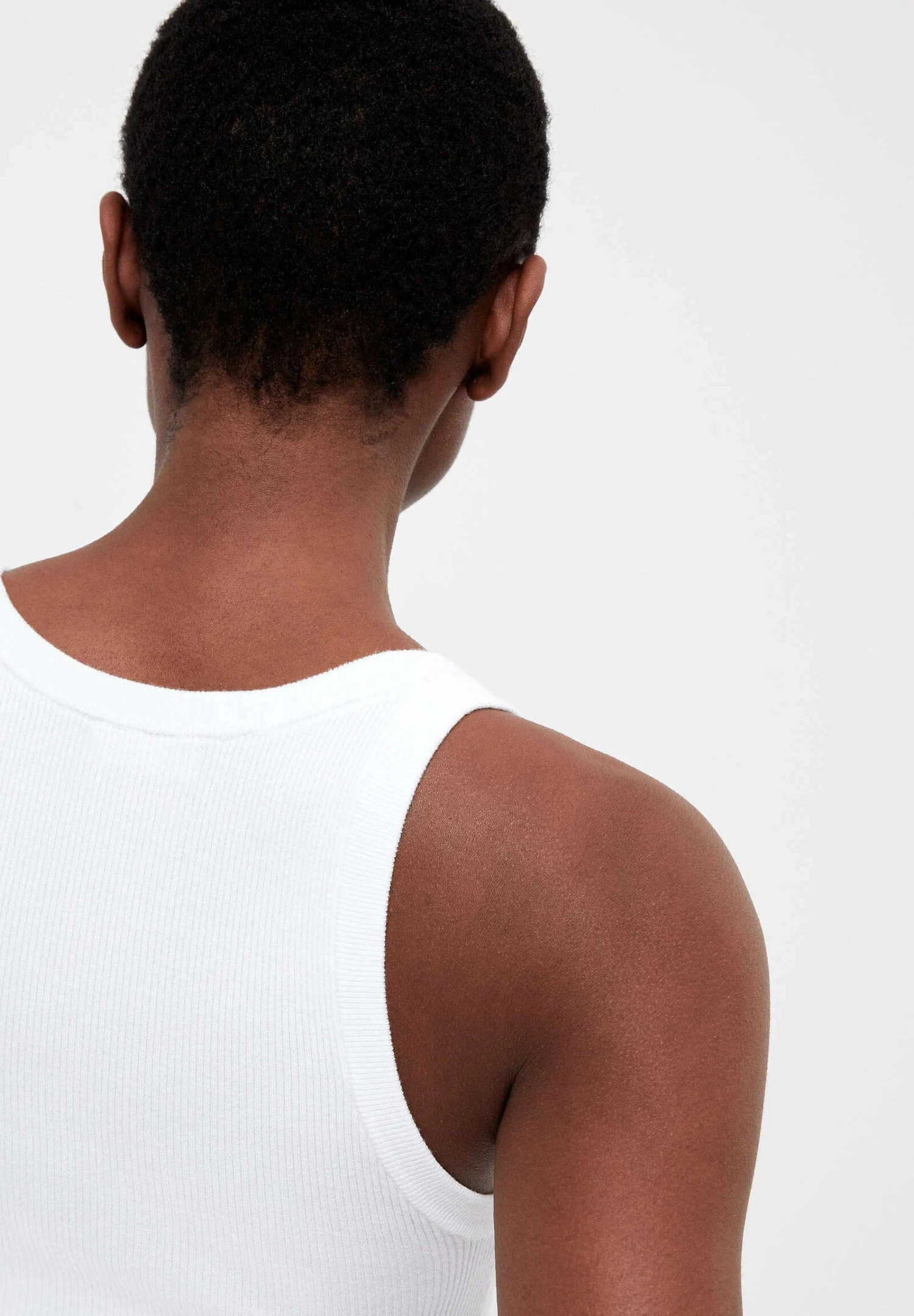 Oysho Sleeveless - Top - White 5 Oysho Sleeveless - Top - White - immagine 5
