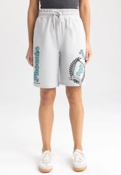 DeFacto Bermuda - Pantaloni Sportivi - Grey