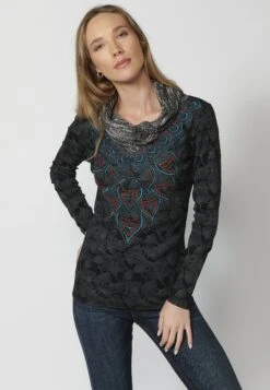 Koroshi Long Sleeve Turtleneck - Camicetta - Black -Vendite ESPRIT e001f455eddc42f09f9fe2bf5515c284