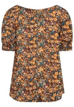 Floral Print Puff Sleeve Gypsy CamicettaBurnt Orange Donna Camicie E Bluse YOD21D0VZ-H11 12 Floral Print Puff Sleeve Gypsy CamicettaBurnt Orange Donna Camicie E Bluse YOD21D0VZ-H11 -Vendite ESPRIT e0817b39f4f447819ff42bd9e91da710
