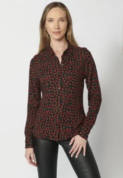 Koroshi Long Sleeve BlossomsCamiciaRojo Red Donna Camicie E Bluse KOL21E082-G11 -Vendite ESPRIT e1e48c3f985b4b6785941db4a42873d8
