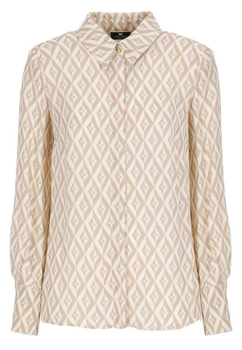 Elisabetta Franchi Con StampaCamiciaLight Pink Donna Camicie E Bluse EF121E09S-J11 5 Elisabetta Franchi Con StampaCamiciaLight Pink Donna Camicie E Bluse EF121E09S-J11 - immagine 5