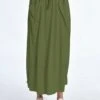 Deha Ecofeeling Gonna A CampanaDeep Olive Green Donna Gonne 5DE21B009-N11