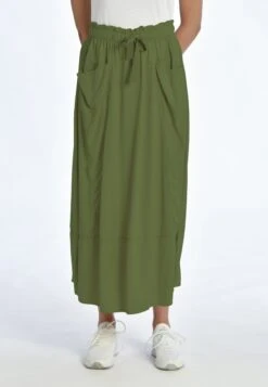 Deha Ecofeeling Gonna A CampanaDeep Olive Green Donna Gonne 5DE21B009-N11