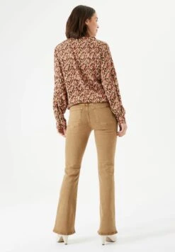 Garcia With Print - Camicia - Golden Brown -Vendite ESPRIT ea4c7fc46c1742c580b6d37f790393d7