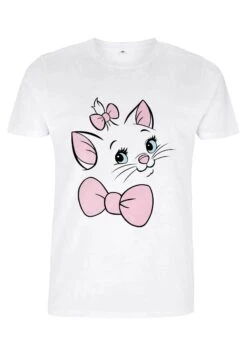 Disney The Aristocats Marie Big FaceT-Shirt Con StampaWhite Donna T-shirt E Top H3A21D4HI-A11
