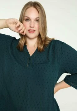 Lange, Locker Geschnittene, Unifarbene Iris - Camicetta - Blue -Vendite ESPRIT ecbde83eb616464baa1aea91834d57b5