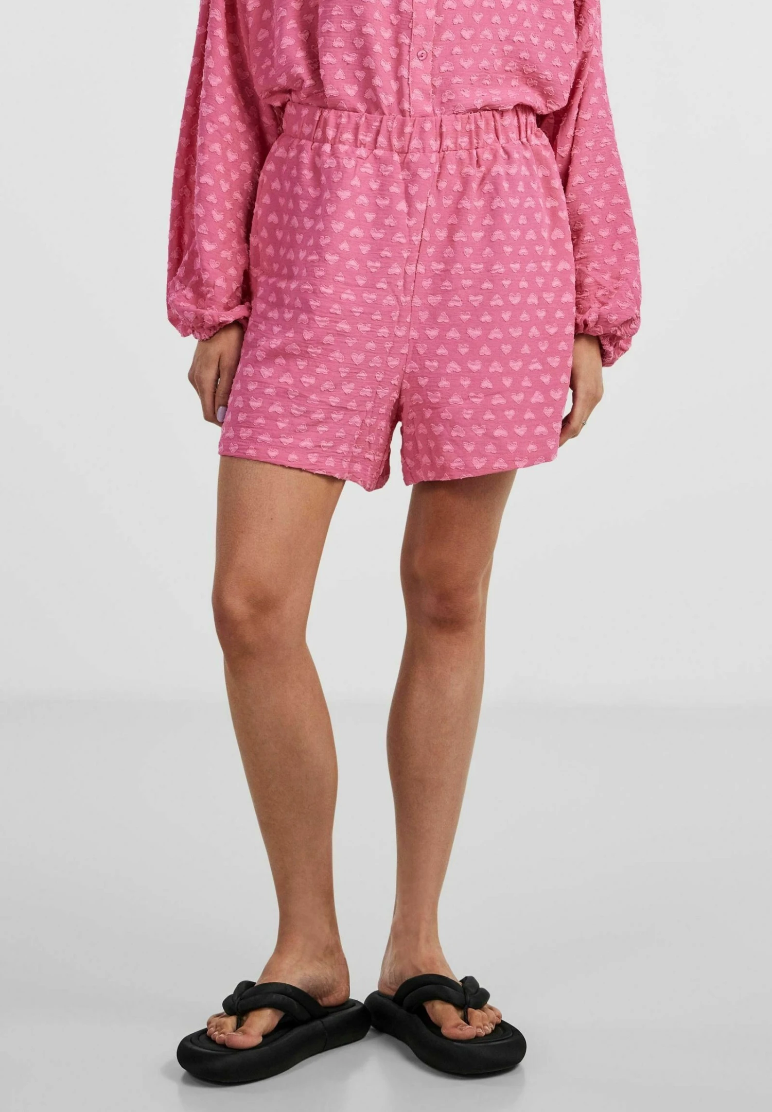 Pieces Shorts - Shocking Pink 1 Pieces Shorts - Shocking Pink