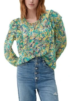 QS By S.Oliver Mit Rüschen CamicettaRoyalblau Donna Camicie E Bluse QS121E0QZ-K11 -Vendite ESPRIT f32c9d4a313d4c36a9ab7a79326b01c5