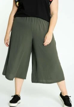 Unifarbene - Pantaloni - Khaki