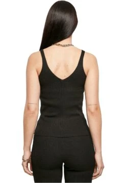 URBAN CLASSICS Ladies Rib Knit Top - Top - Black -Vendite ESPRIT f60377f84b6848b3a16878c684987e35