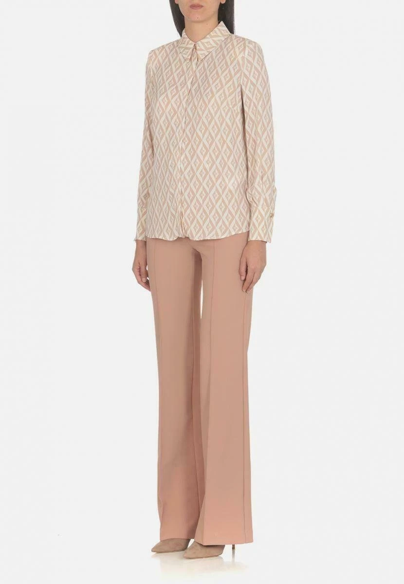 Elisabetta Franchi Con StampaCamiciaLight Pink Donna Camicie E Bluse EF121E09S-J11 1 Elisabetta Franchi Con StampaCamiciaLight Pink Donna Camicie E Bluse EF121E09S-J11