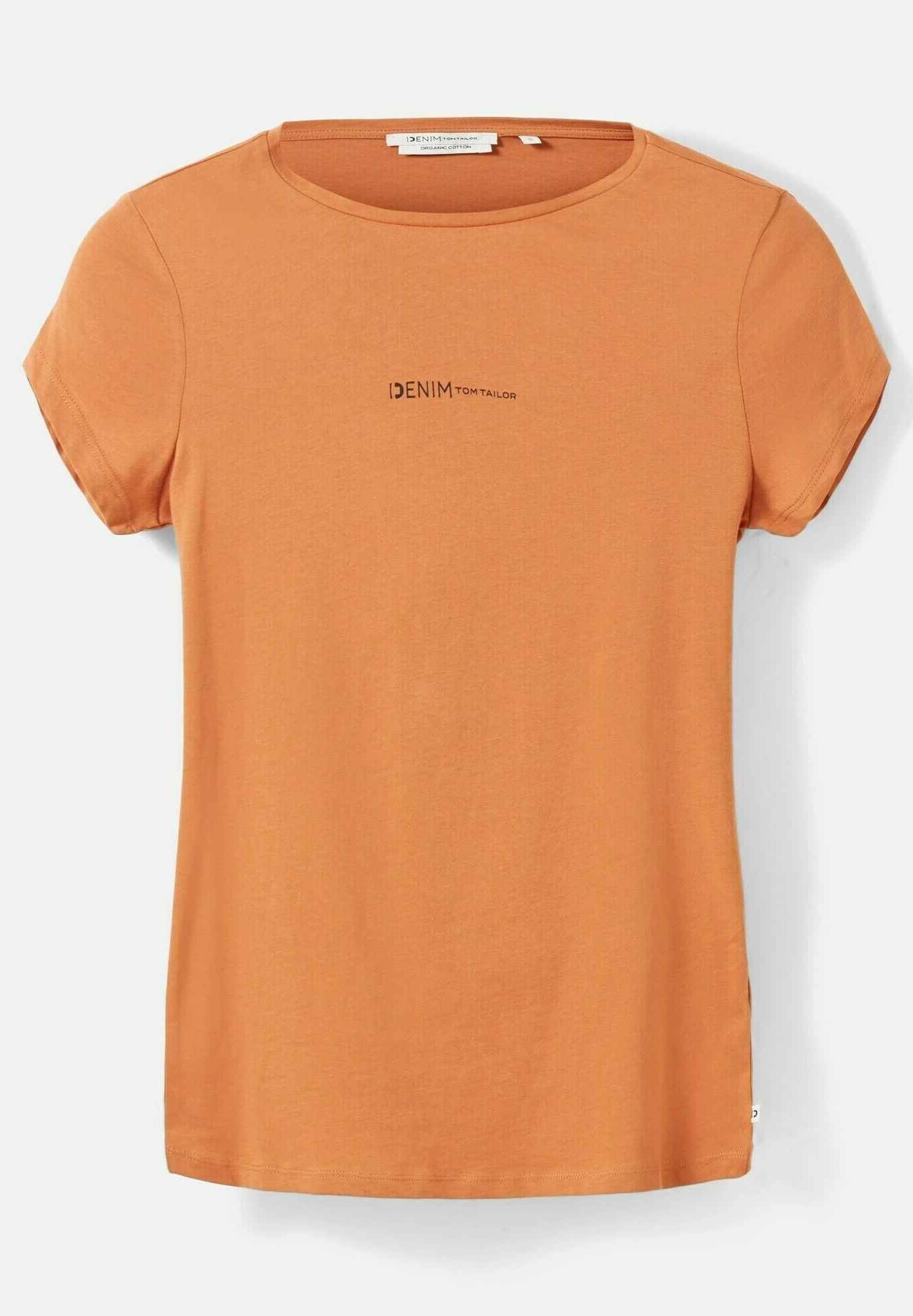 TOM TAILOR Denim T-Shirt Slim Fit T-Shirt BasicRusty Amber Donna T-shirt E Top TO721D0ZH-O12 6 TOM TAILOR Denim T-Shirt Slim Fit T-Shirt BasicRusty Amber Donna T-shirt E Top TO721D0ZH-O12 - immagine 6