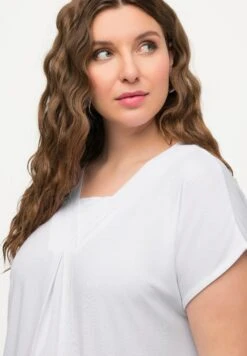 Ulla Popken T-Shirt BasicBlanc Neige Donna T-shirt E Top UP121D2AX-A11 -Vendite ESPRIT faa6f234696e4f8594487ce0d1658a02