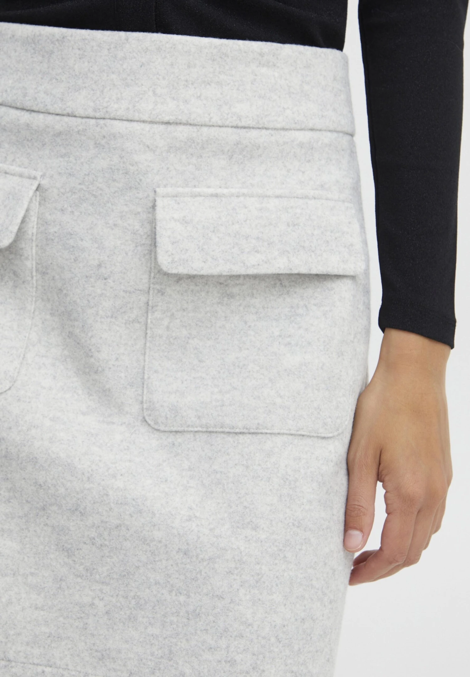 B.young Bydasion - Gonna A Campana - Light Grey Melange 4 B.young Bydasion - Gonna A Campana - Light Grey Melange - immagine 4